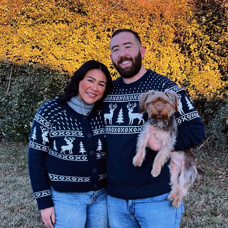2nd Christmas with Reese, he grew so much in one year. 