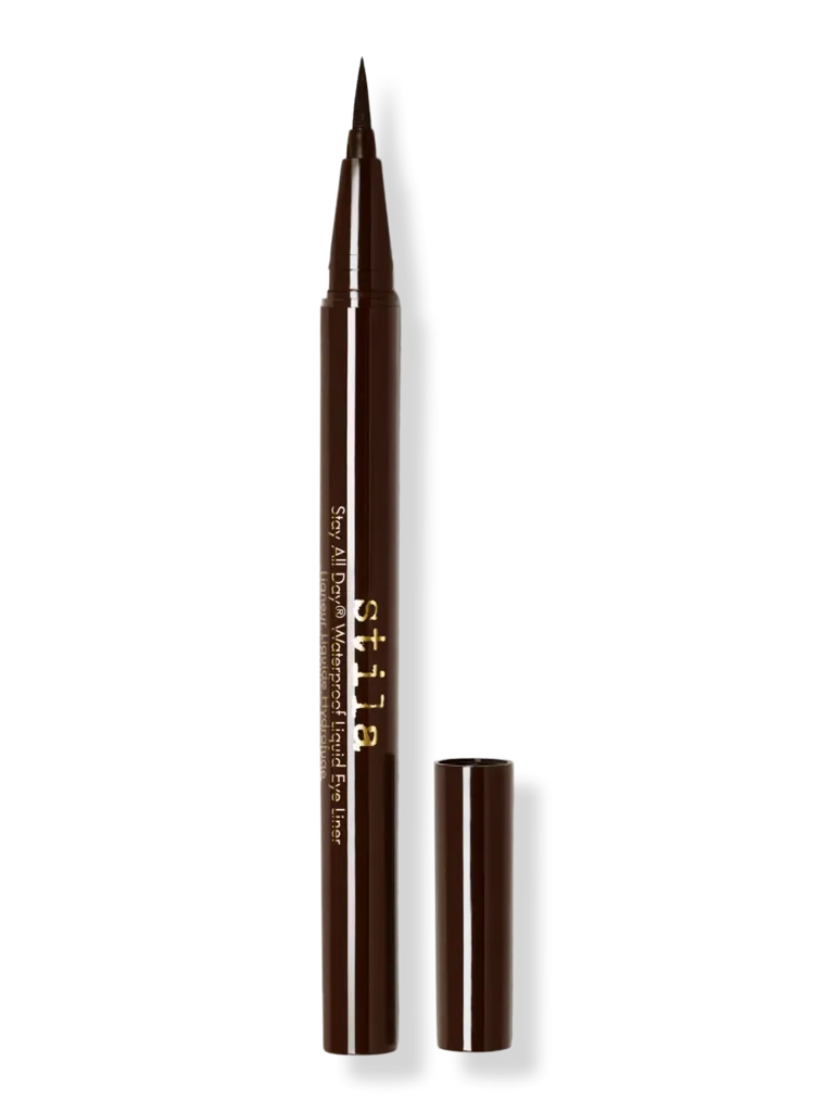 Stila stay all day brown liquid eyeliner makeup product for brown eyes