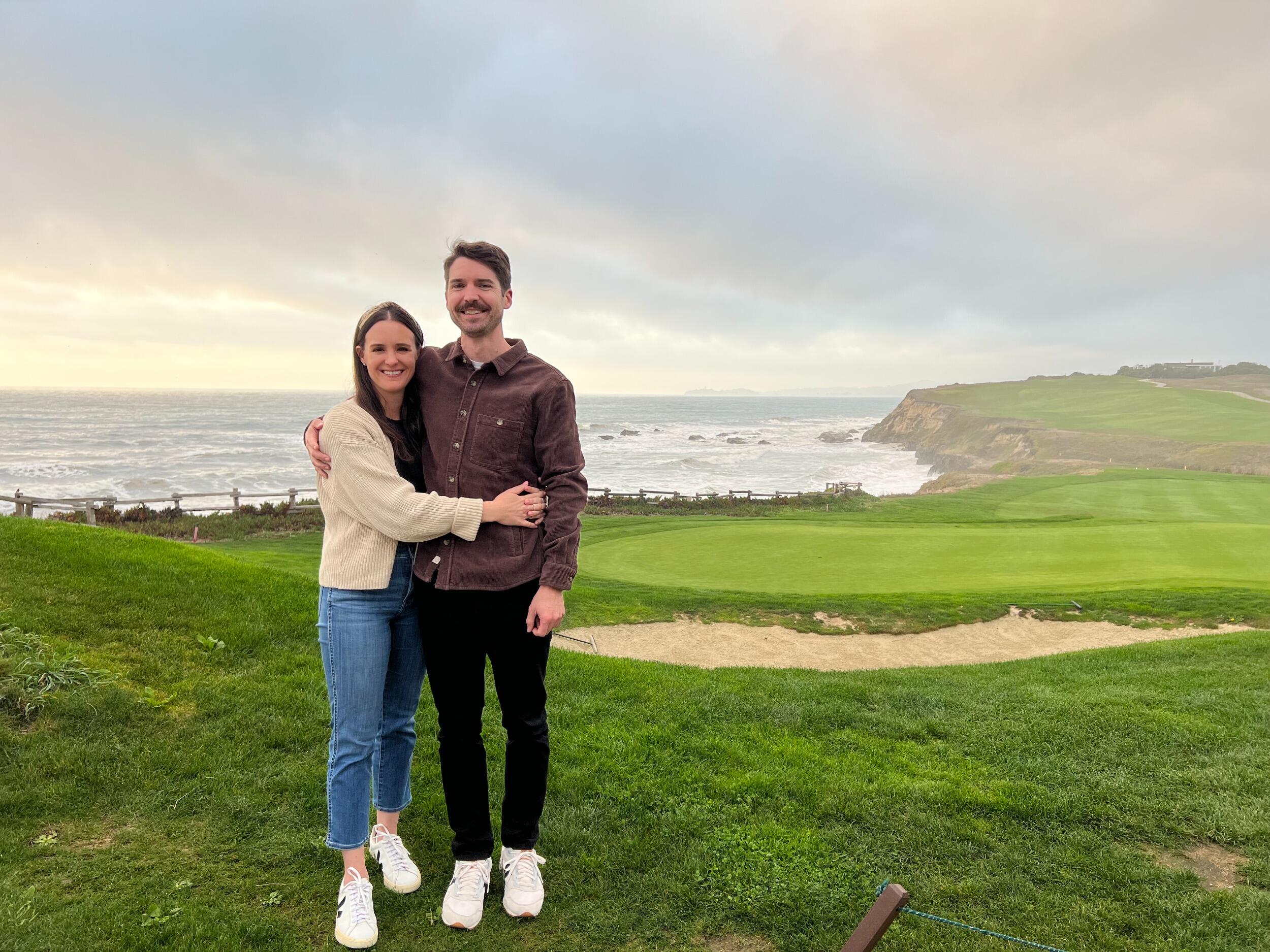 Our visit to California to meet and spend time with our families. This trip is when we started to realize we could see ourselves together forever. 