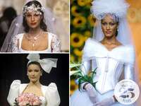 90s beauty wedding trends