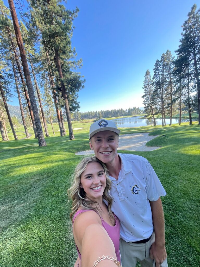 Golfing at Edgewood in South Lake Tahoe!