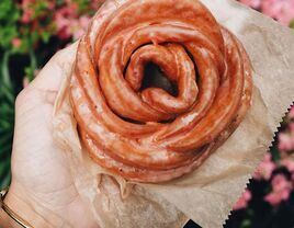 Doughflower from The Doughnut Plant bakery in New York City