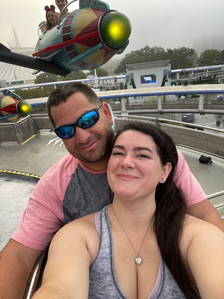 Disney World Magic Kingdom
He hated this ride lol