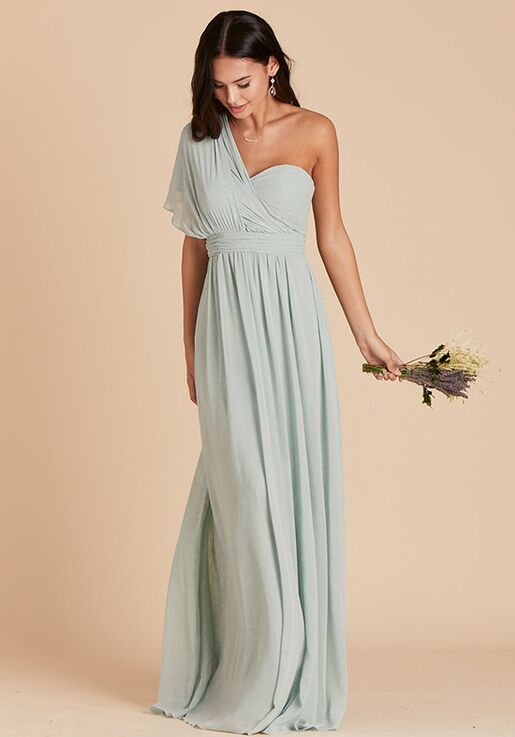 Birdy Grey Grace Convertible Dress in Sage Bridesmaid Dress | The Knot
