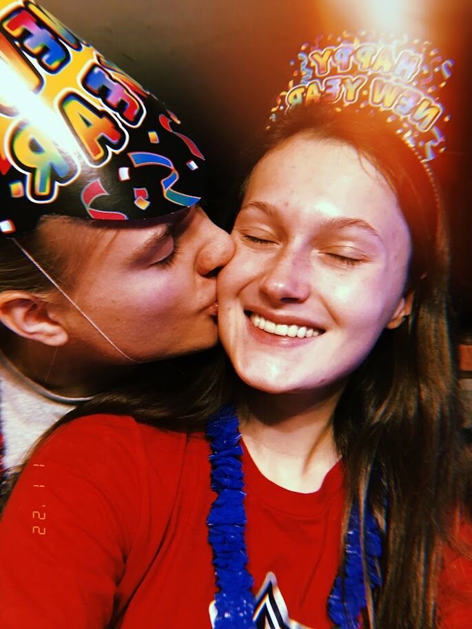 Started off the New Year with each other!!