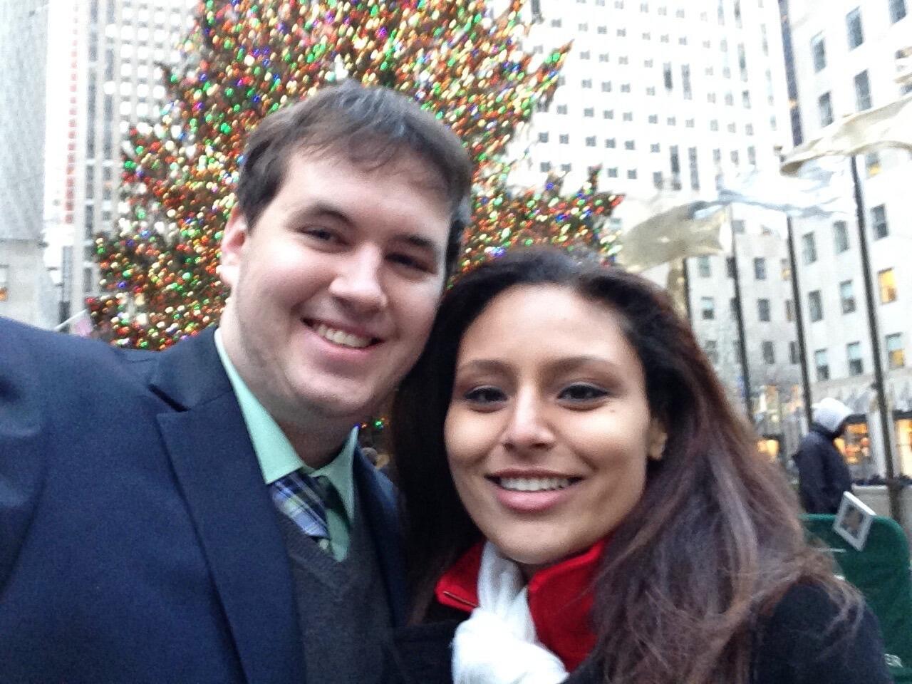 Annual Visit to the Tree in Rockefeller Center