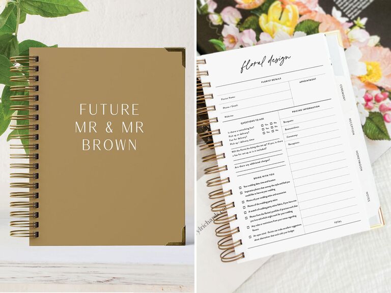 Wedding Planner Book, Wedding Planning Book Custom, Future Mrs
