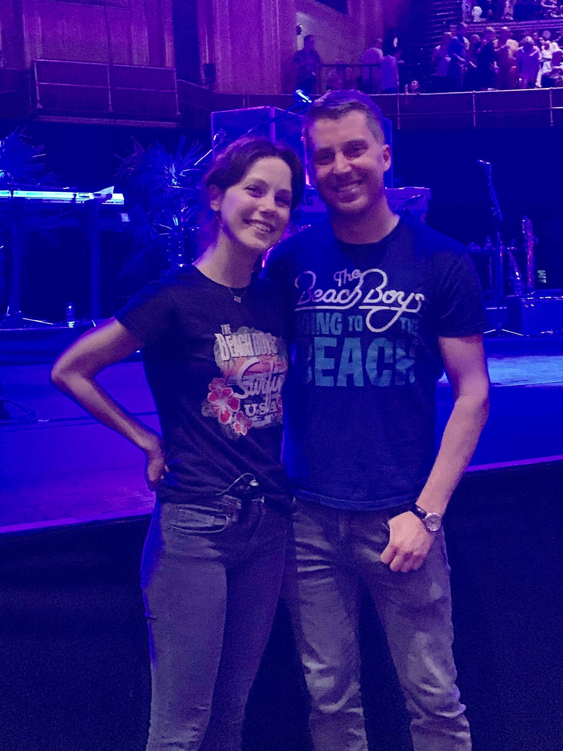 Seeing The Beach Boys at Royal Albert Hall
Fun Fact: We were the youngest ones there (BY FAR) and people thought us so out of place they assumed we were related to one of The Beach Boys and on the way out we received messages of congratulations for our "Grandpa".  Of course, we said thank you! 😂😂😂 