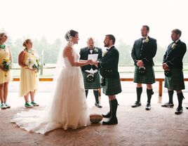 Celtic wedding ceremony.