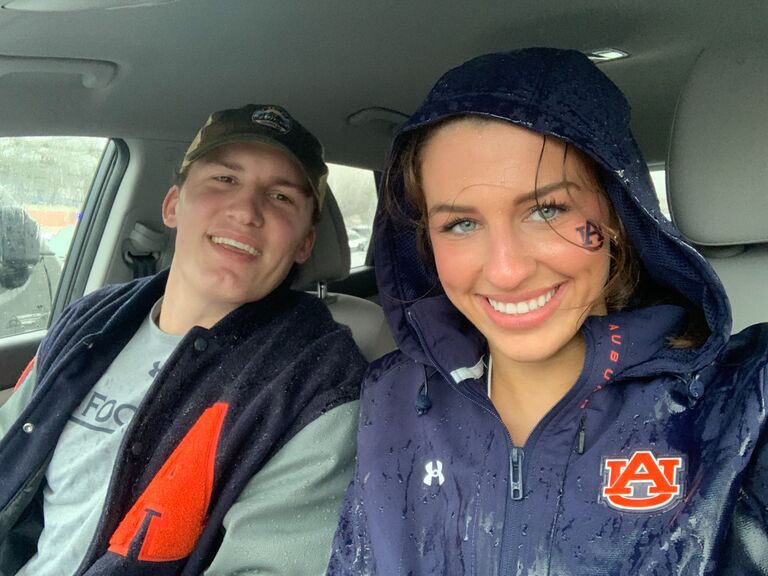 Post-Rainy Auburn vs. Alabama Basketball Game