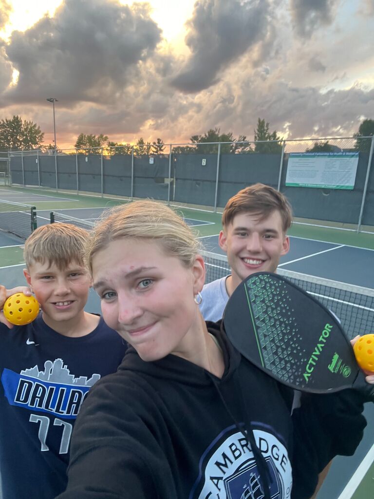 We both fell in love again in the summer of 2023... with pickleball