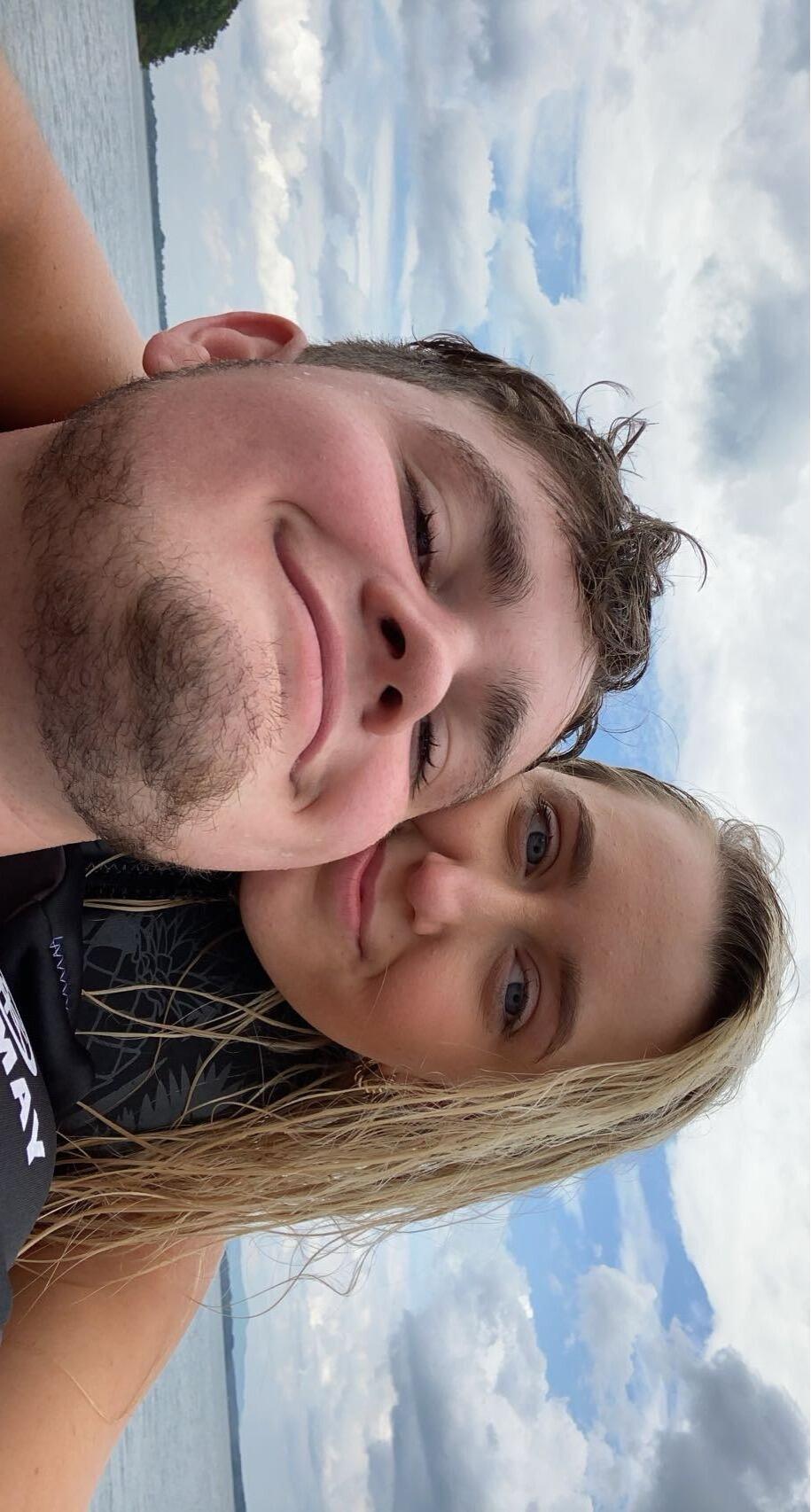 Our first of many lake trips