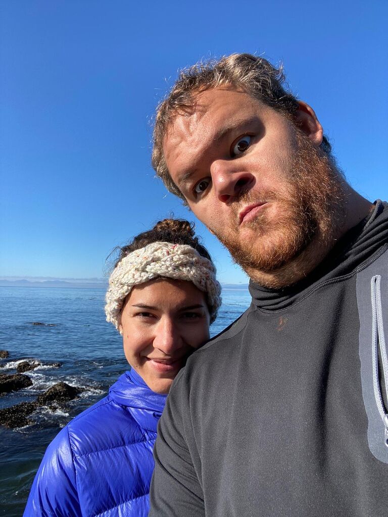 Our first trip as a couple to Sombrio Beach on Vancouver Island