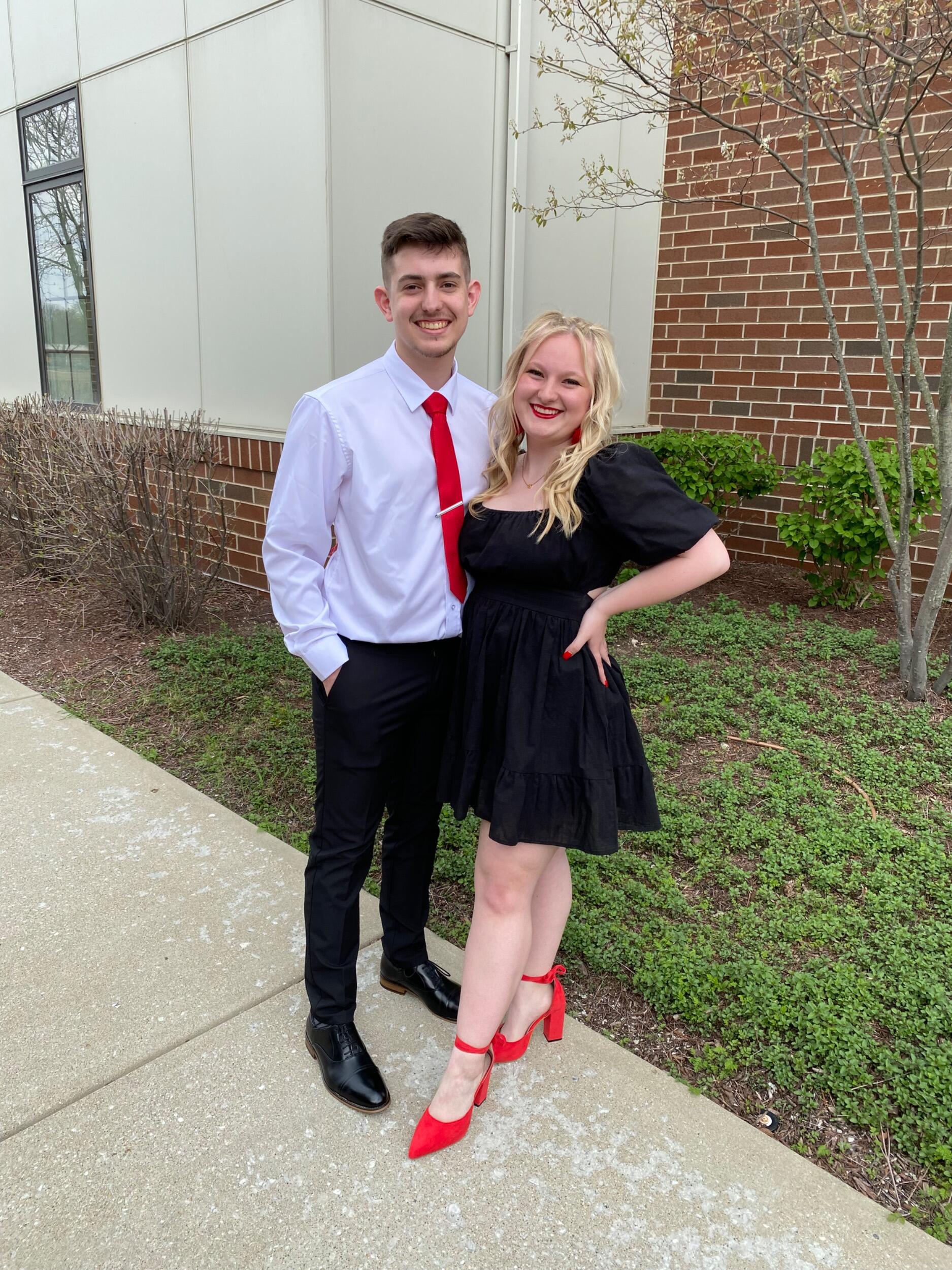 We continued to date long distance since Kaitlyn chose to go to ISU and Jake goes to IUPUI. We survived again and it just made our relationship stronger!