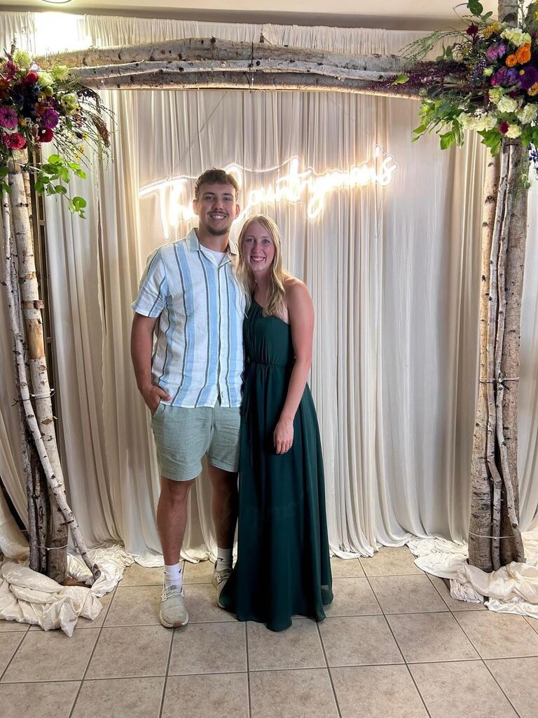 We got to celebrate Jayde's wedding! Celebrating the matchmaker herself.