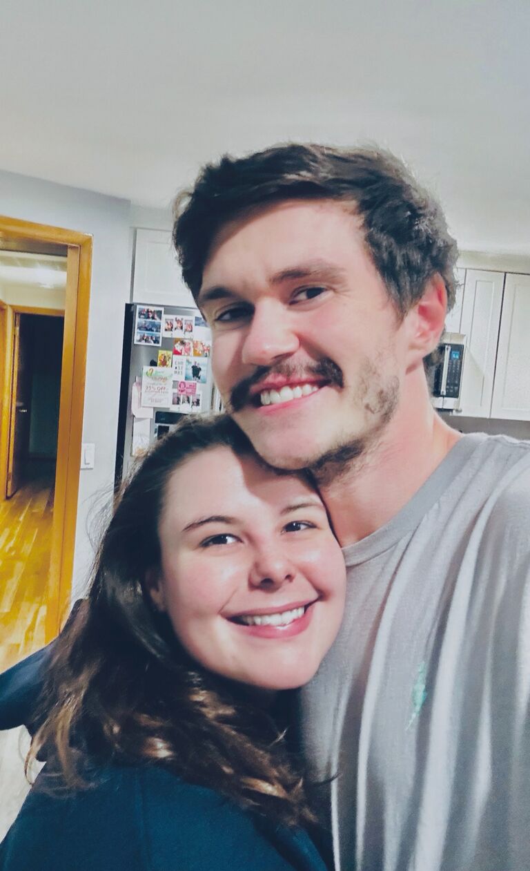After moving into our 1st (and last) home.