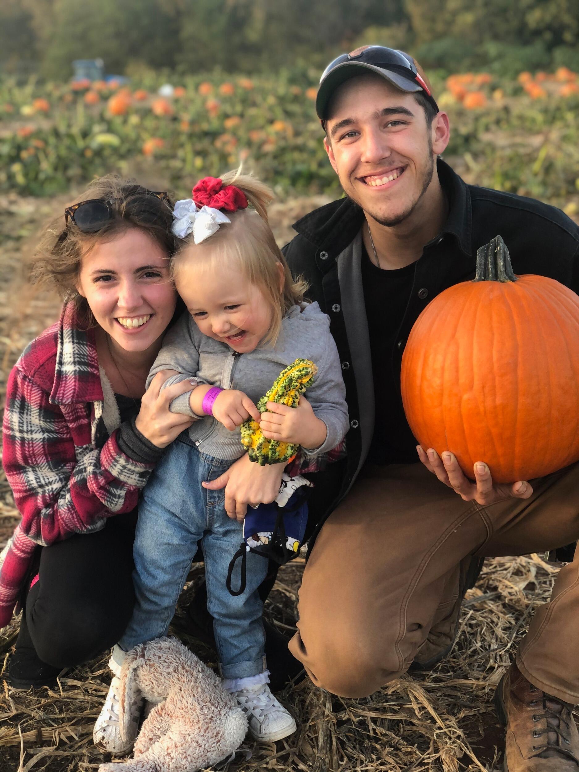 Pumpkin picking! 