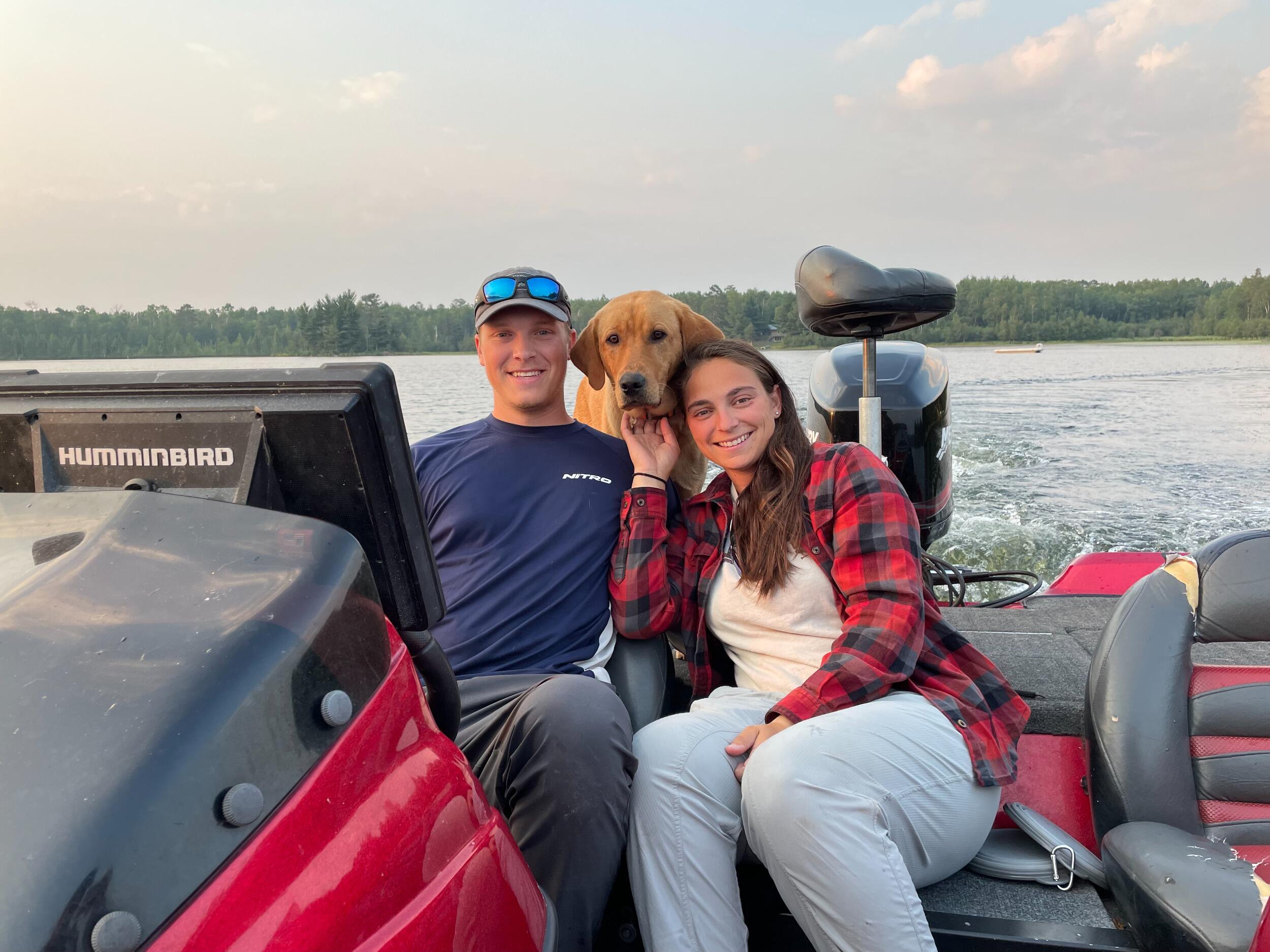 Annual Cabin trip, the first of many with Ed