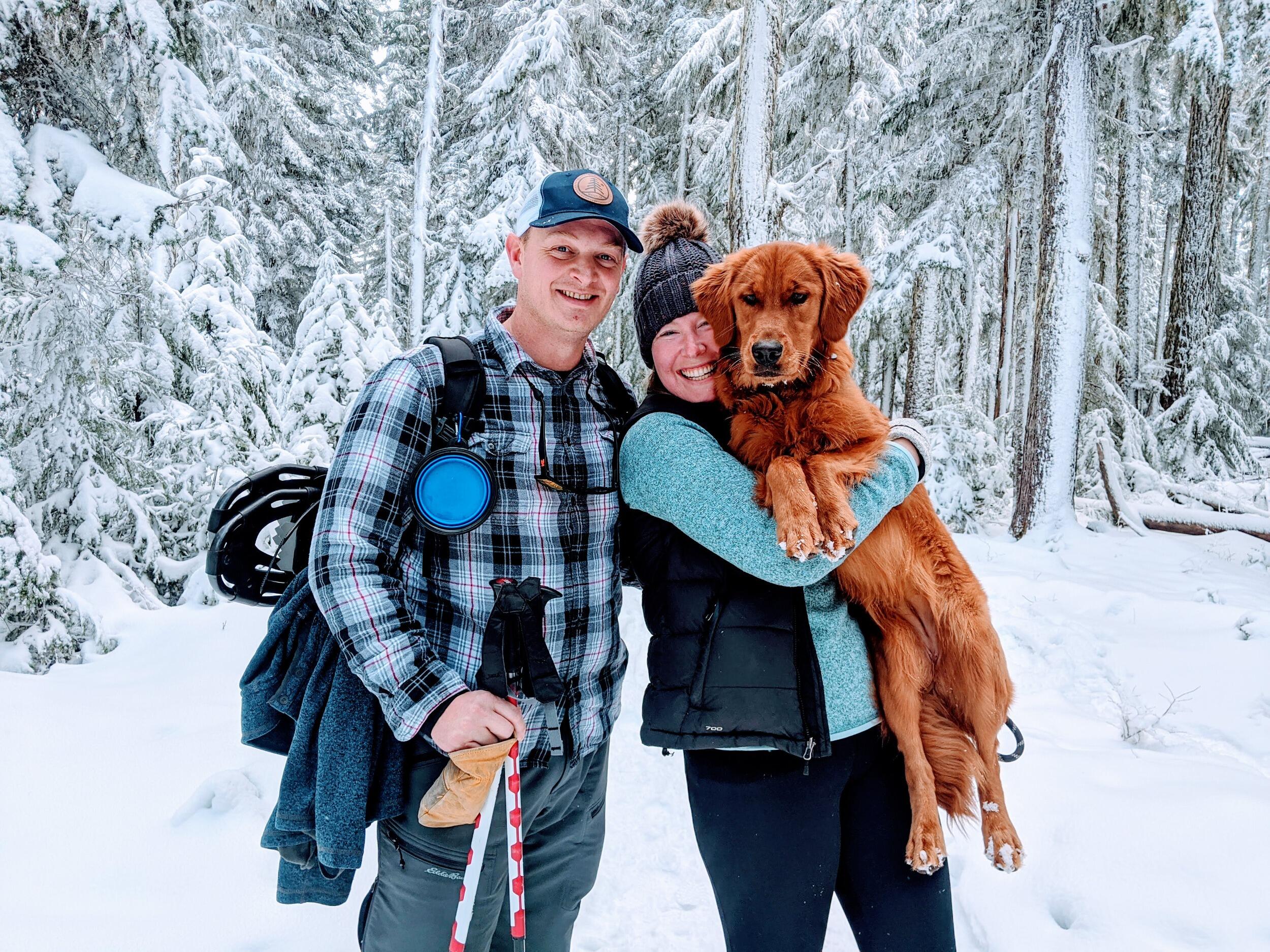 Yearly snowshoeing adventure -- Rigger approved 