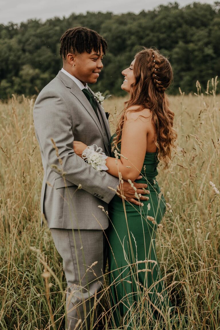 Prom was canceled, so we improvised. 