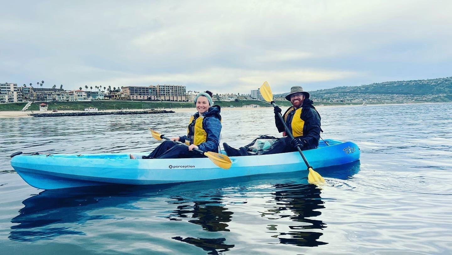 Our first time kayaking!