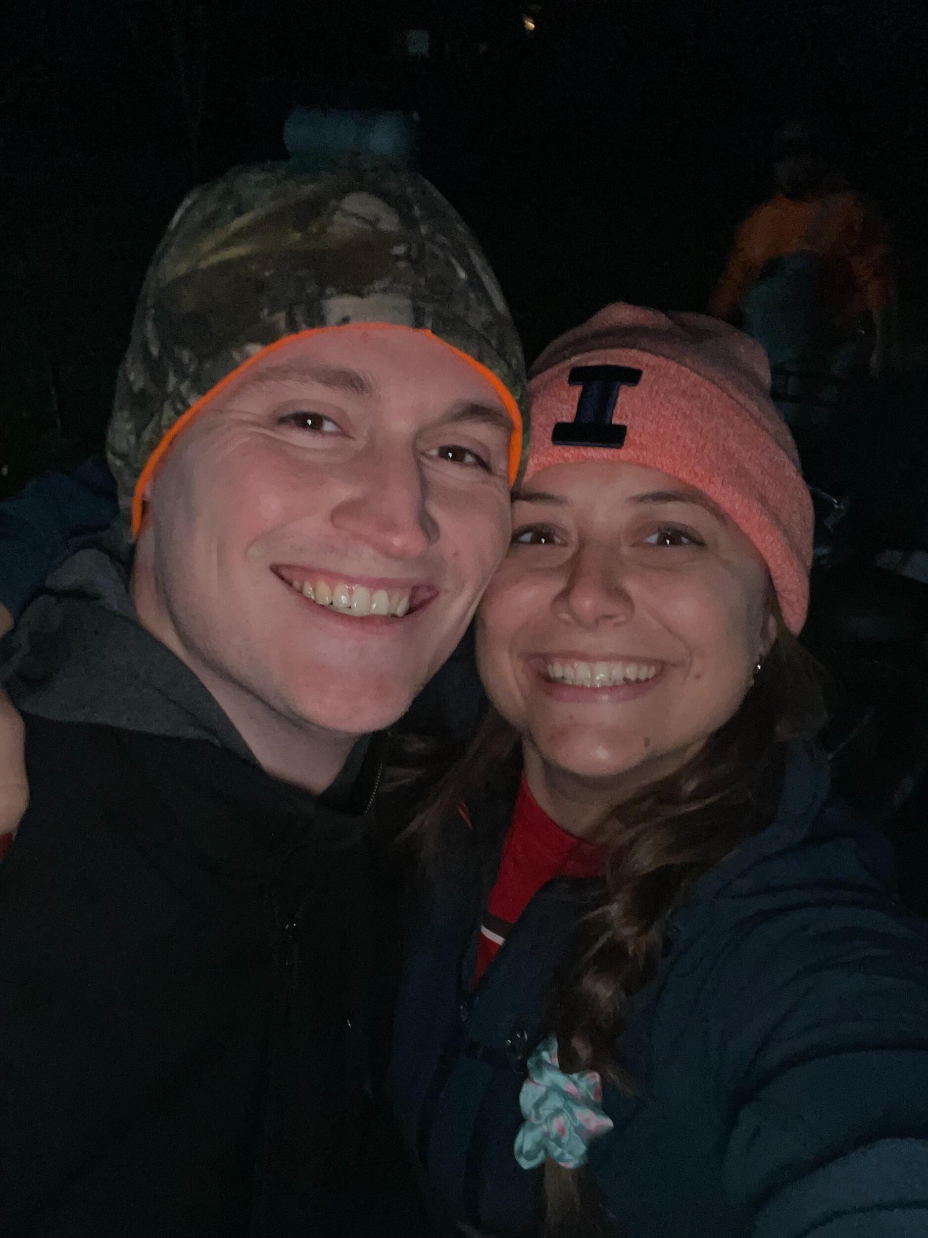 John's First bonfire in Illinois!