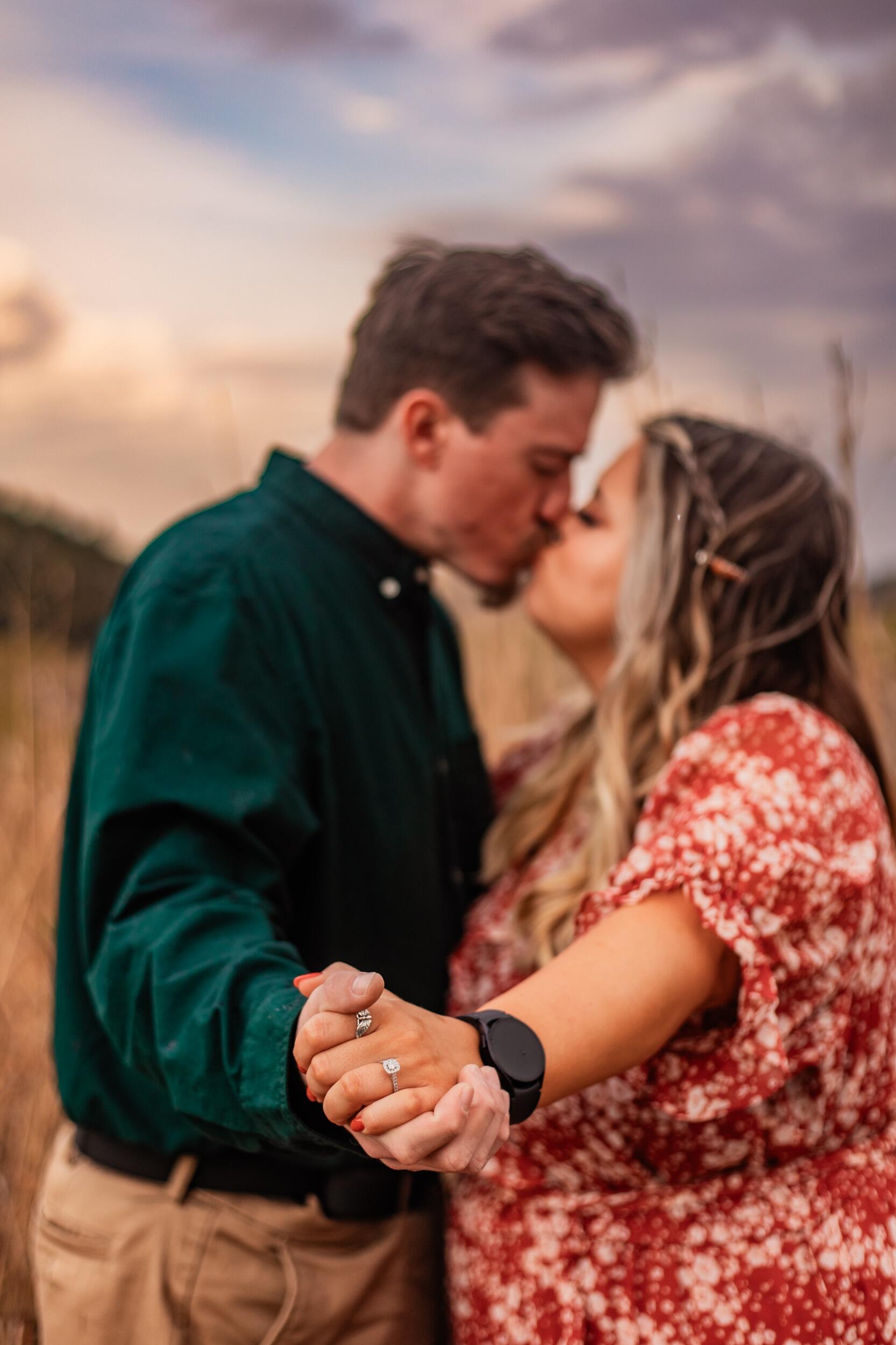 Engagement Photos at Brown Bridge Quiet Area