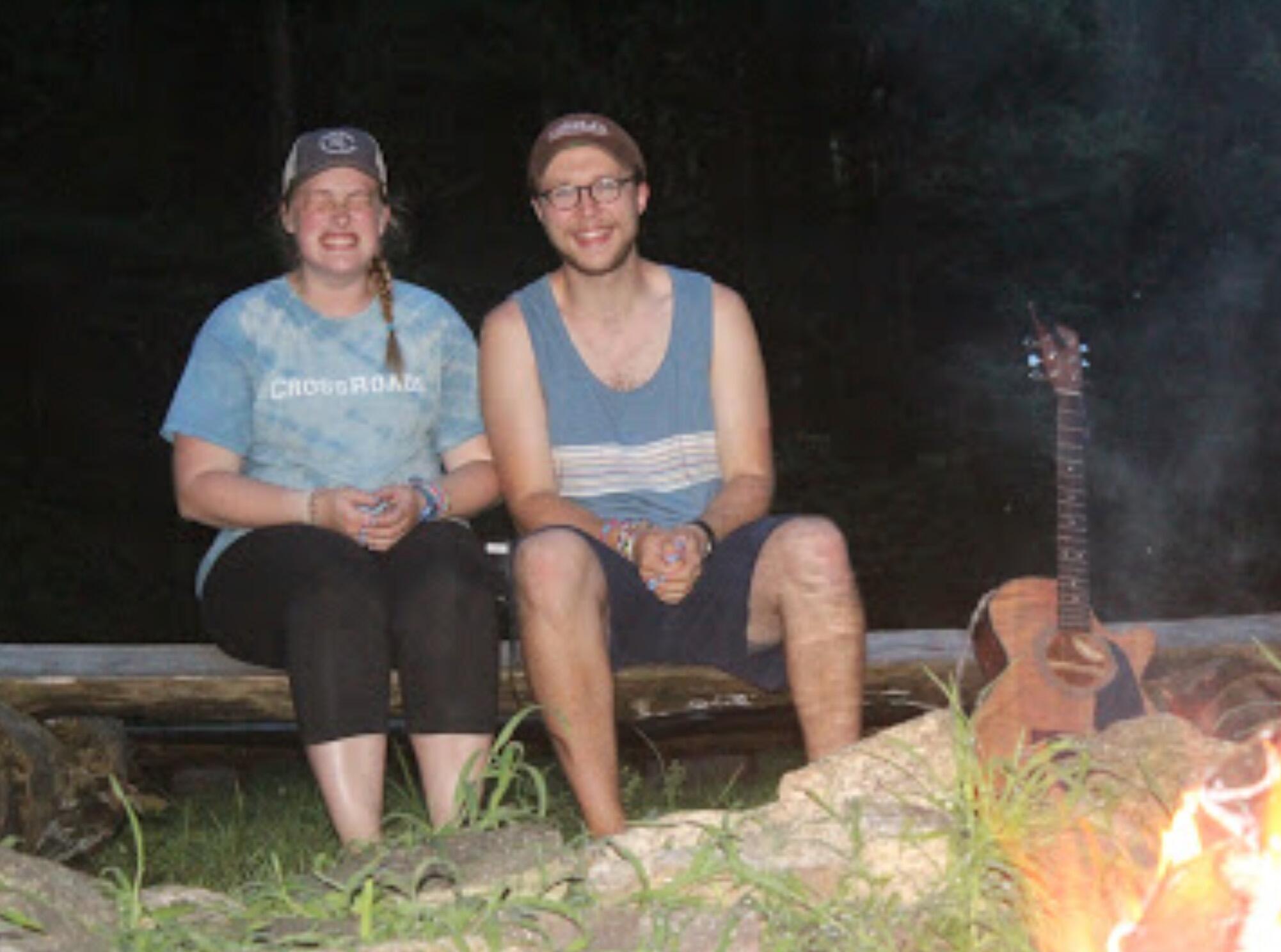 Back at Camp:
After making 10 (long) months of long-distance work, Haley and Jonathan were excited to be back at camp working together again.