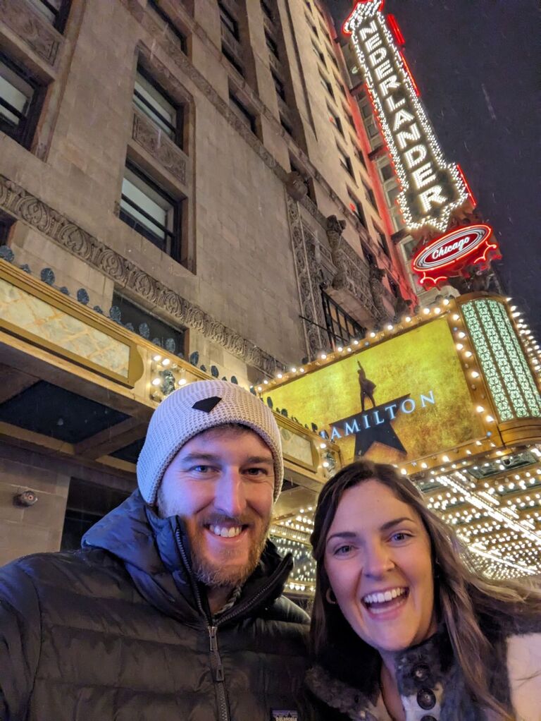 Finally, after years of singing, we finally got to see our bucket list Broadway show!