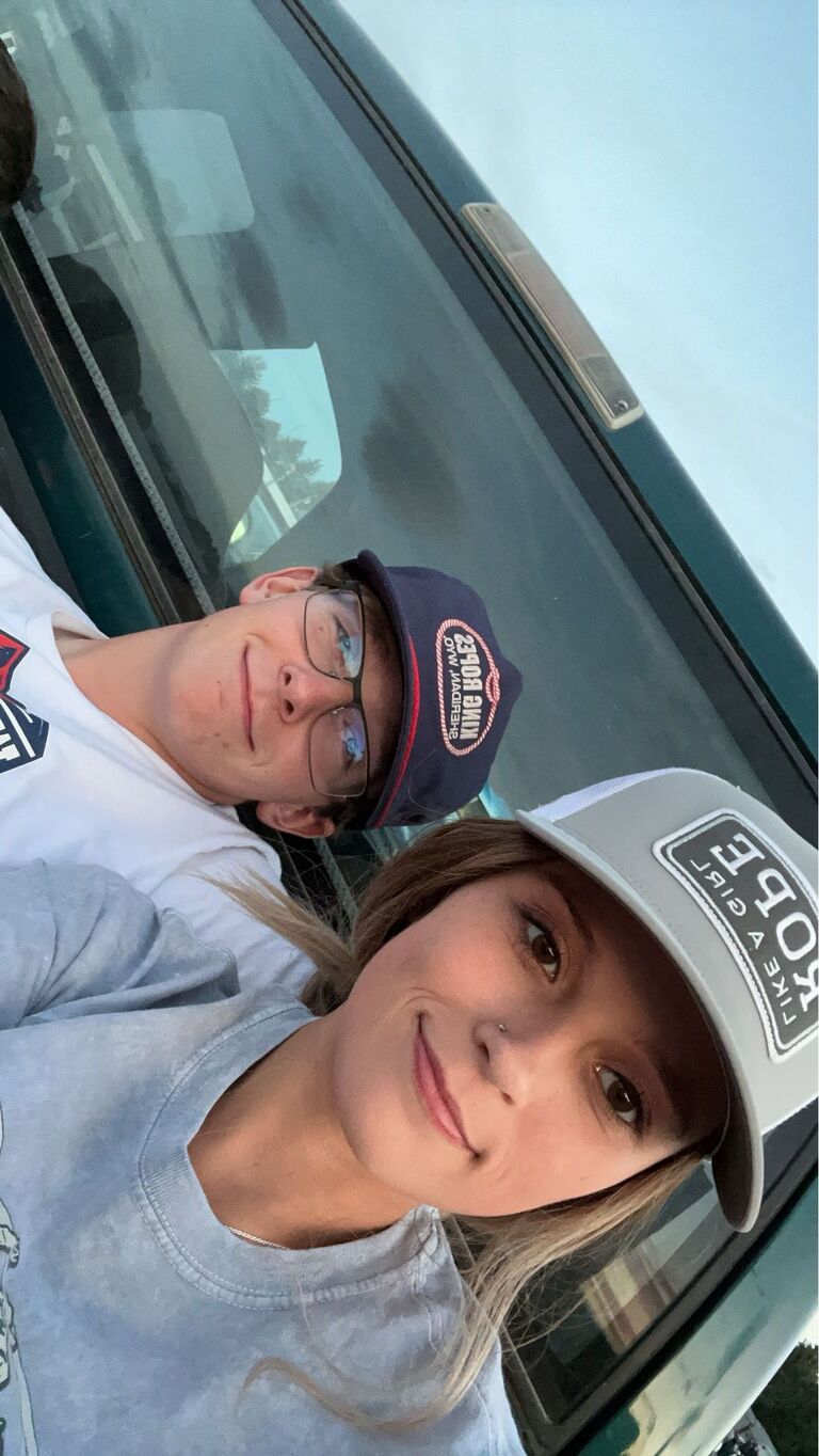 We went to the drive-in movies with some friends to watch Sound of Freedom.