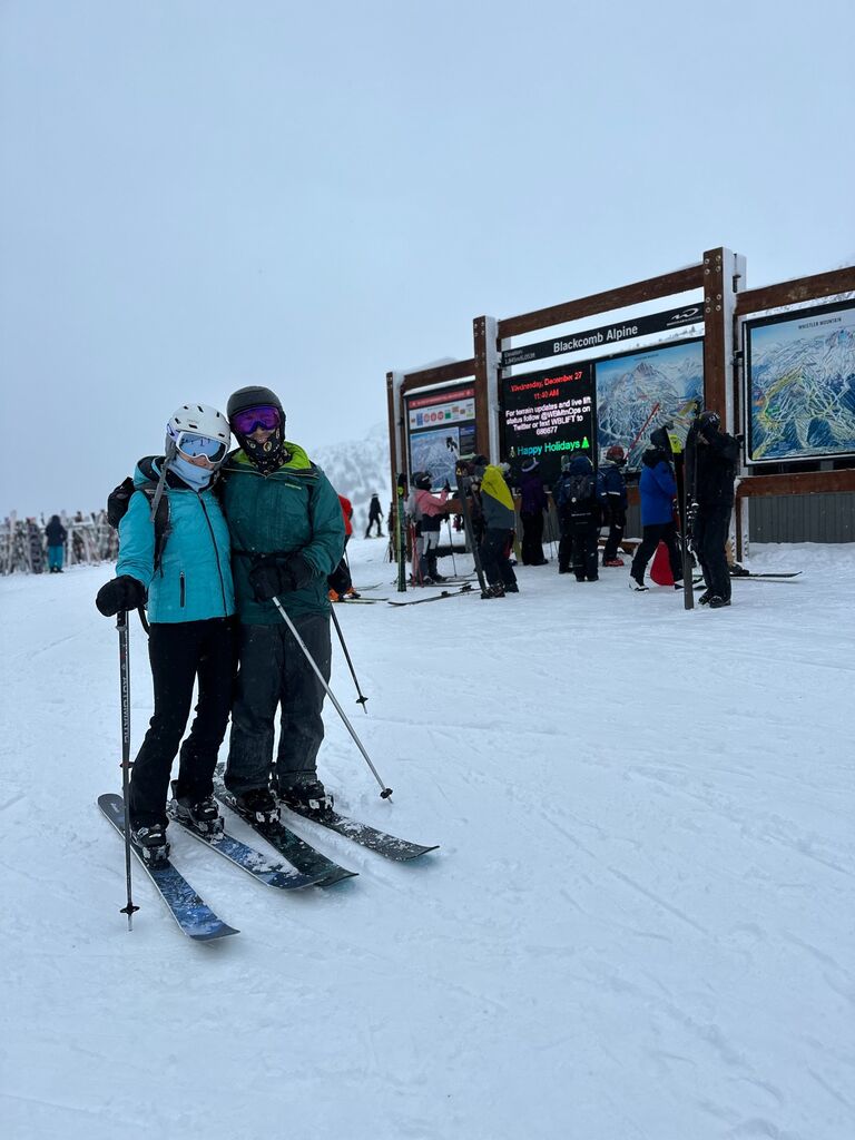 Whistler, CA. Apparently you don't need a passport to get into Canada, ask Mike how he knows! And 6 hours later...