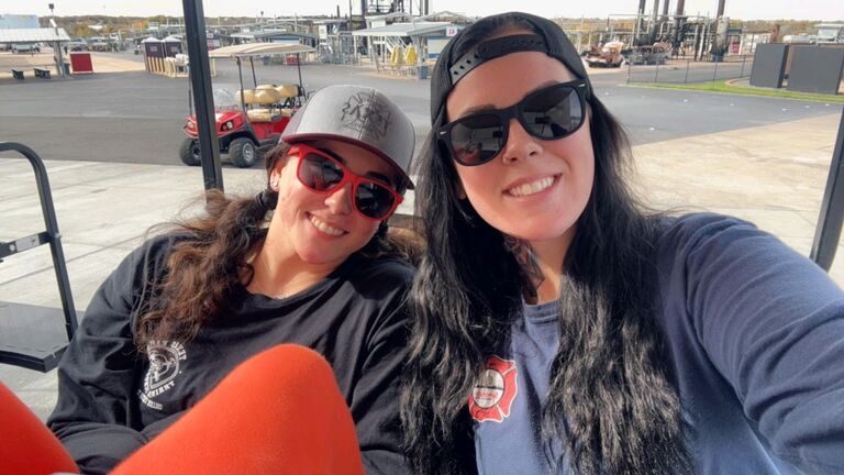 Melyssa abandoned Tyler yet again!

This time to go to Texas for fire training, which is where she fell in love with Gavelston Island, one of their honeymoon destinations!