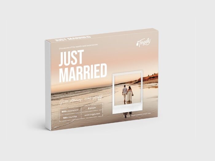 Just married gift voucher for an experience