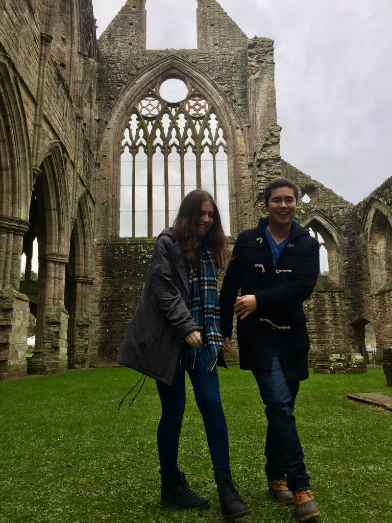 Spent our Sophomore spring studying abroad together in Cambridge, England!