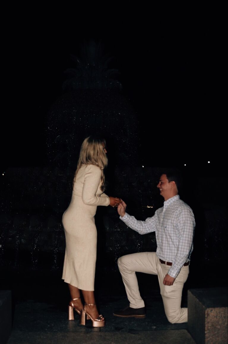 She said "yes!"