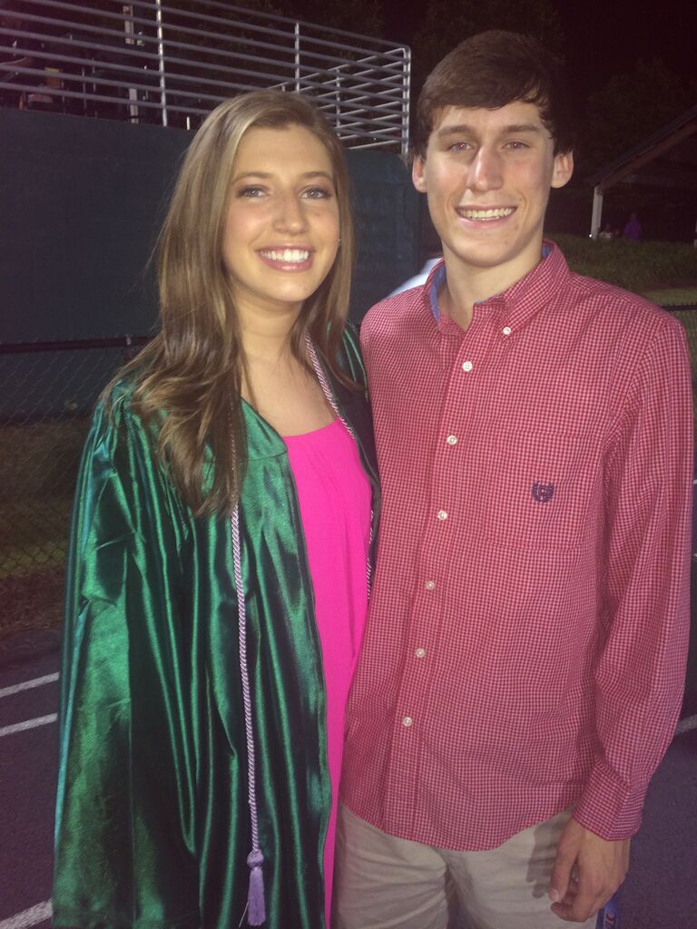 Casey's high school graduation
