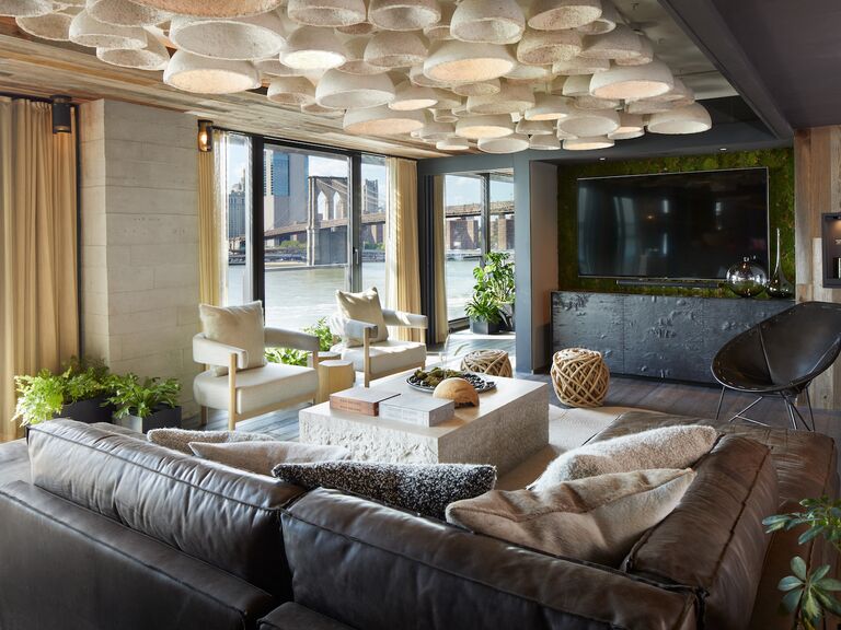 1 Hotel Biophilic Design Riverhouse Suite Living Area
