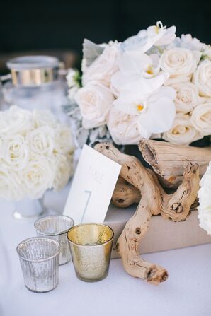 Rustic Beach Wedding Centerpieces