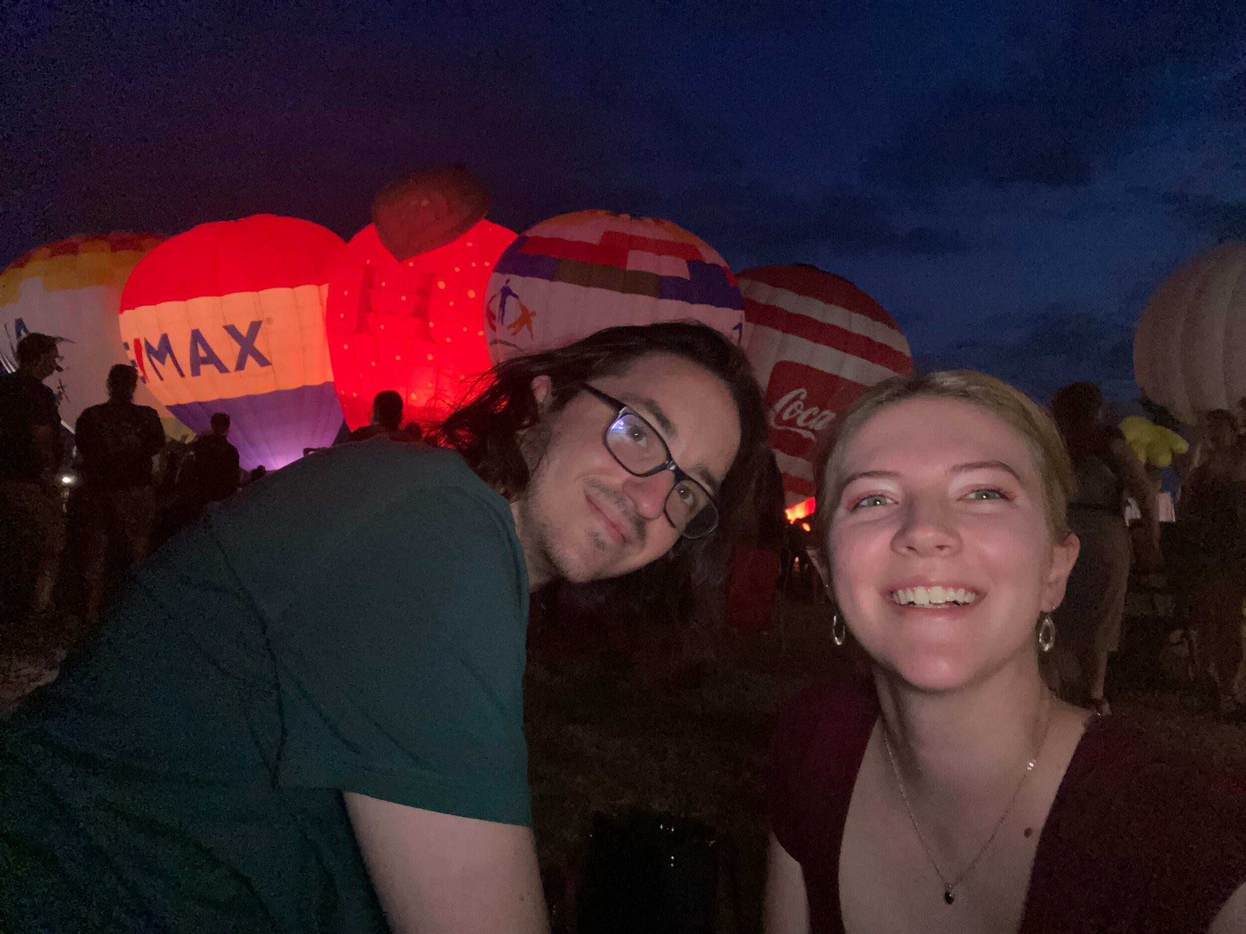 Hot Air Balloon festival in Decatur, AL