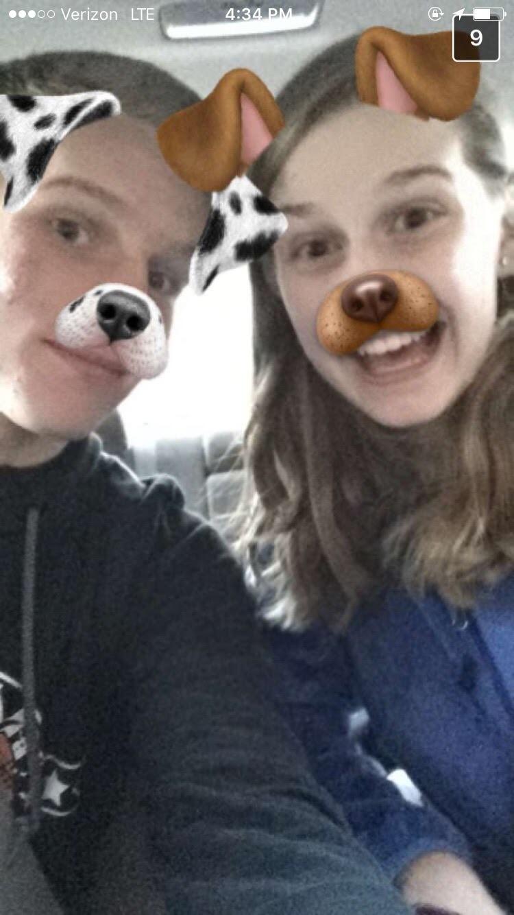 We first met sitting next to each other in English class. Every day Alex would volunteer me to read a part in The Crucible out loud in class even though he knew I didn't want to.