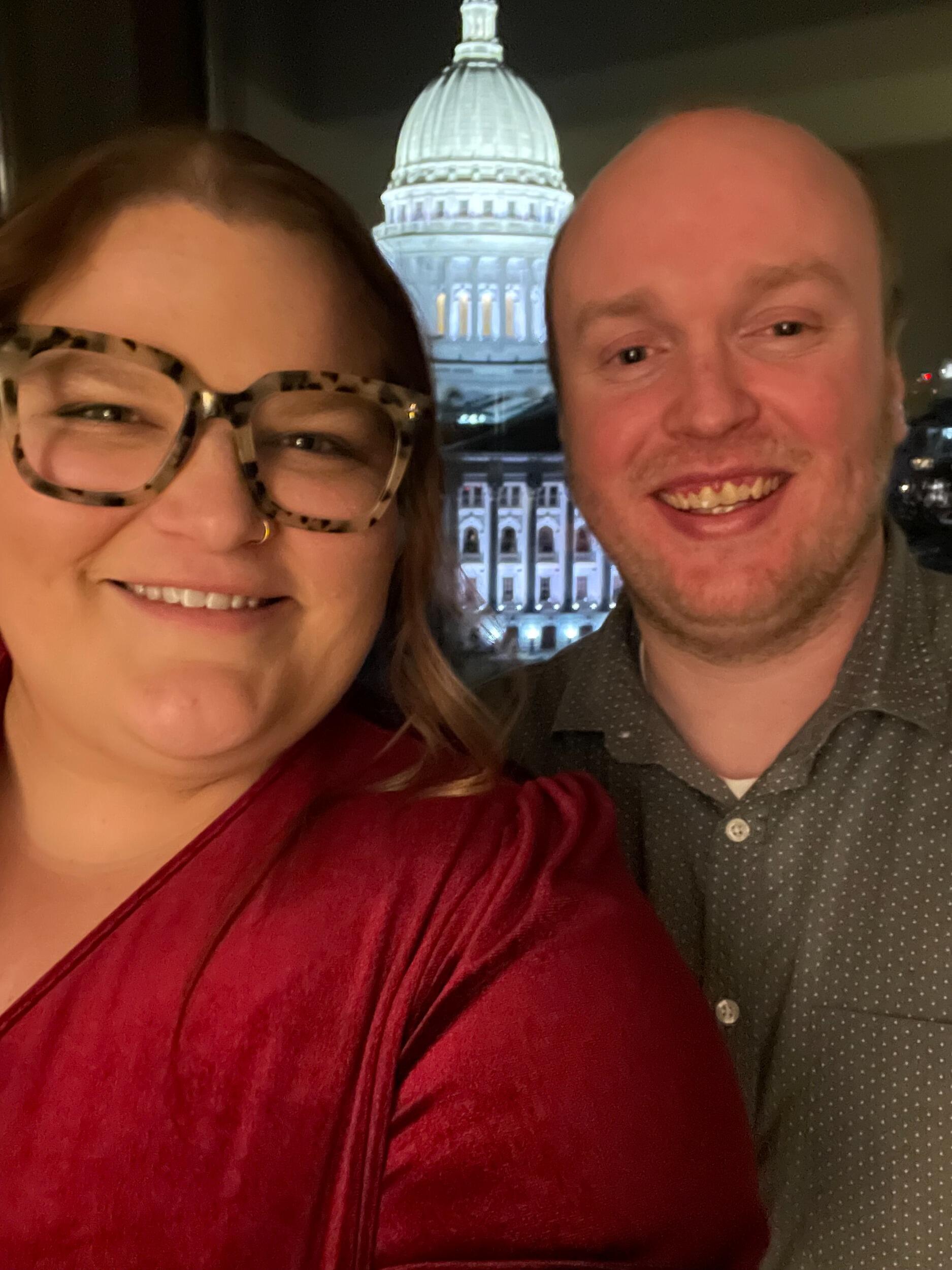 Our 5th anniversary and first anniversary engaged! 