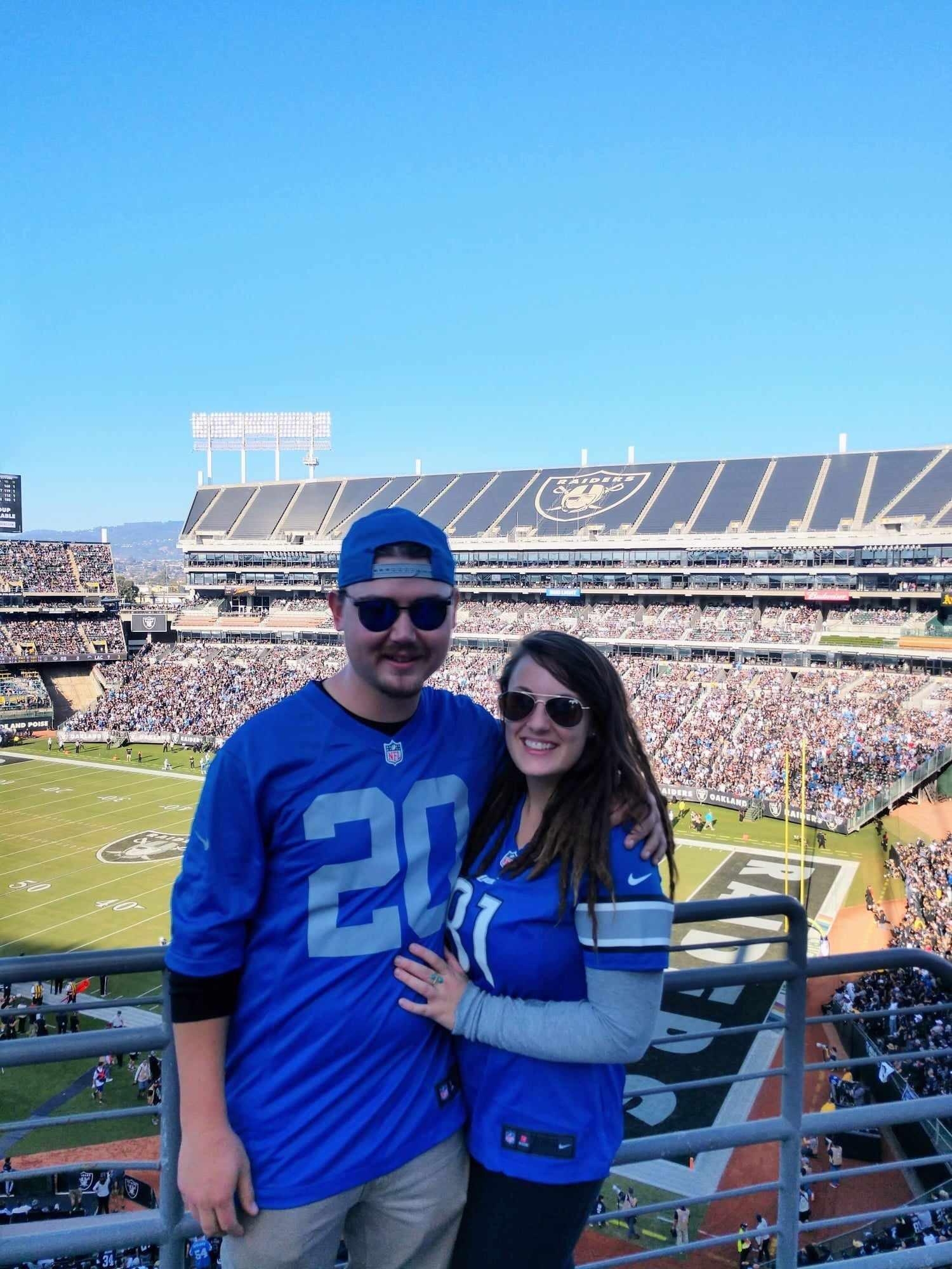 Lions vs. Raiders
- Oakland, CA