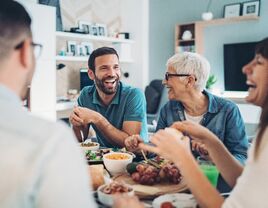 Parents meeting in-laws for the first time