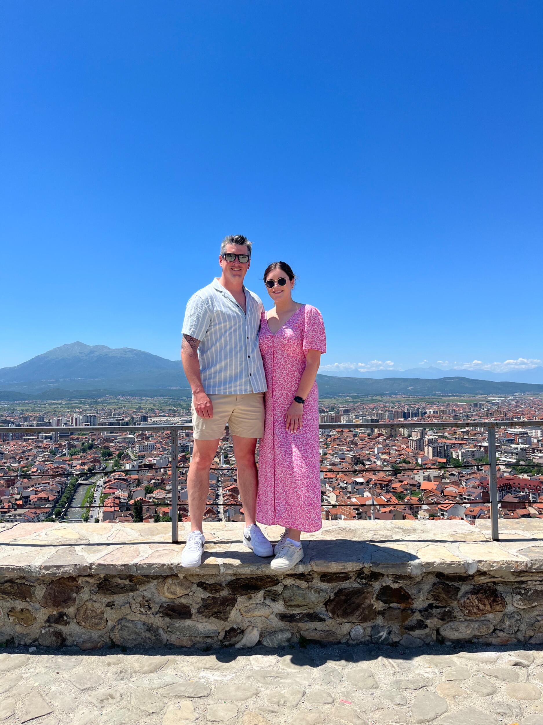 Our first Europe trip. We try to travel somewhere each year as it’s our favorite thing to do together. So far, we have gone to 9 countries together including USA, Cuba, Dominican Republic, Mexico, Belgium, Netherlands, Germany, England and Kosovo. Can't wait to see where we go next!