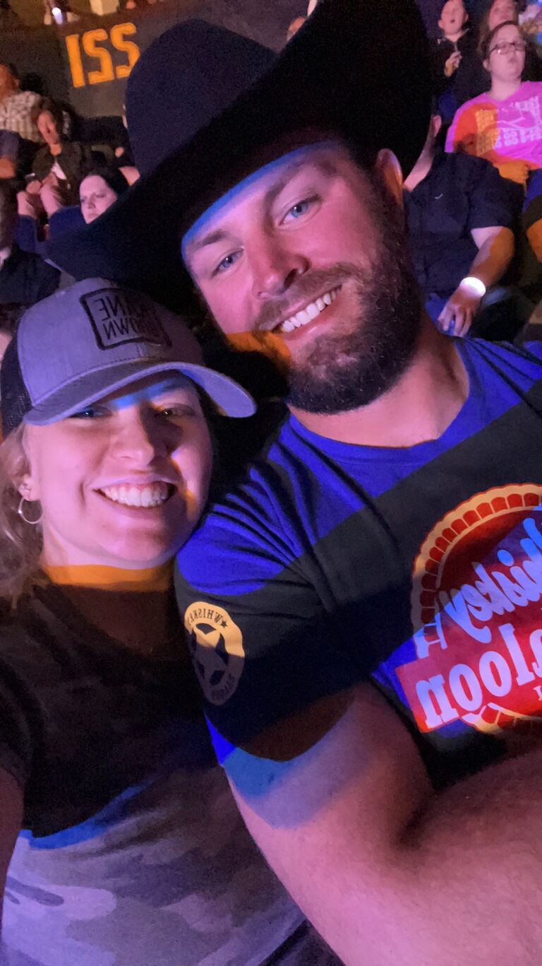 Kane Brown concert in Nashville, we really took advantage before moving back home to Ohio.