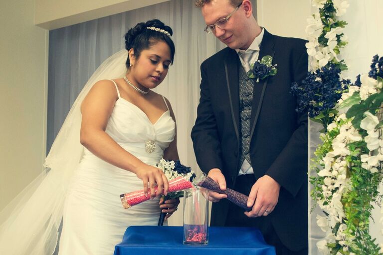 It was only fitting we use Nerds for our union ceremony