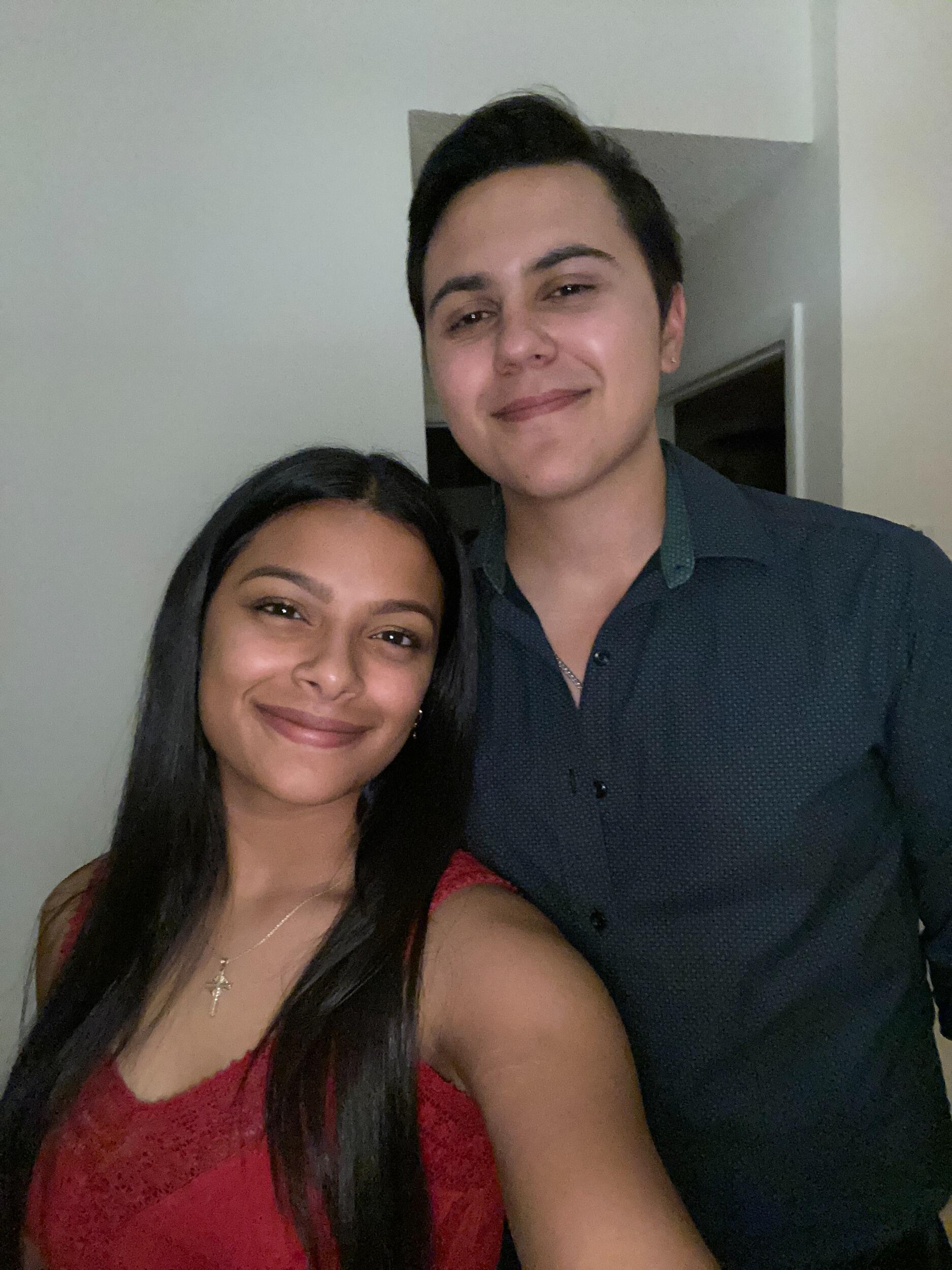Where it all began.. 
Daniel asked me to become his girlfriend on Valentine's Day. He cooked an entire dinner to celebrate a beautiful day. 