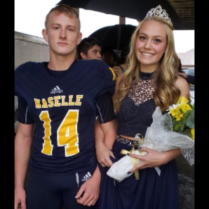 Freshman year: Homecoming Prince & Princess