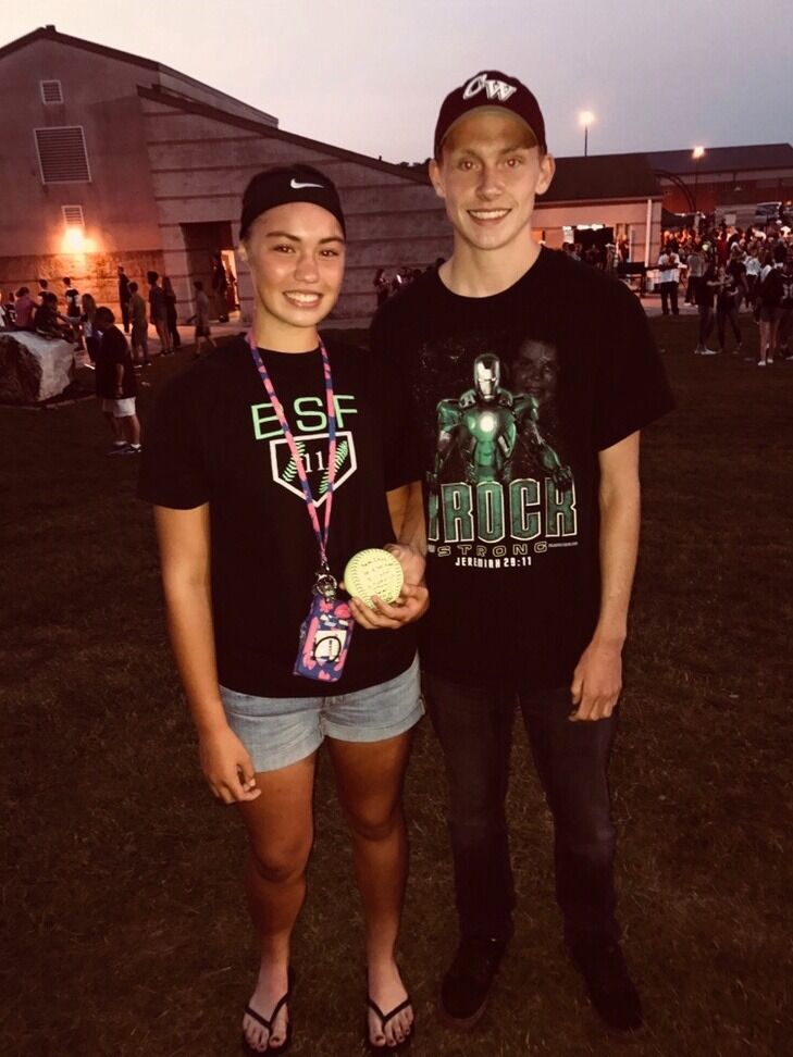 Sam says YES for the first time... We're just going to homecoming though!