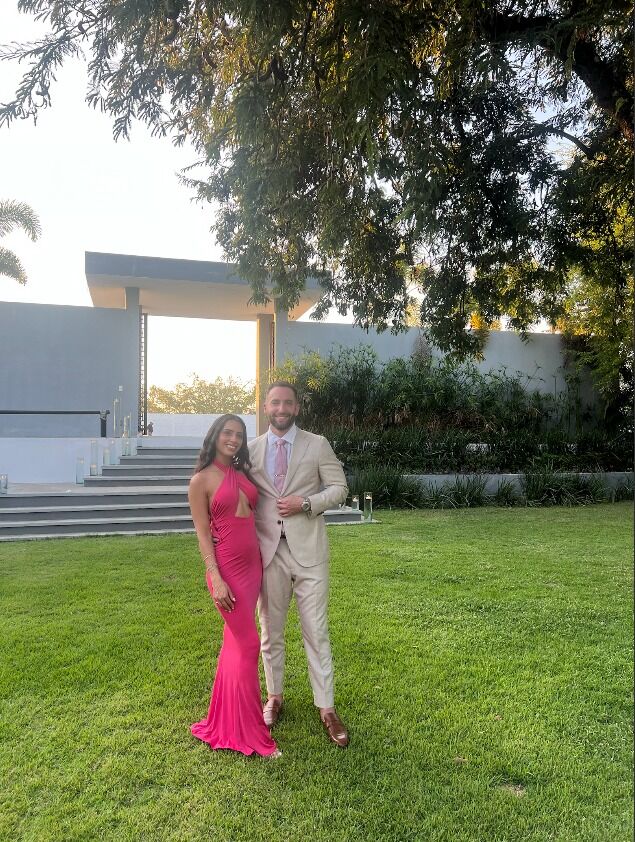 1st wedding together.